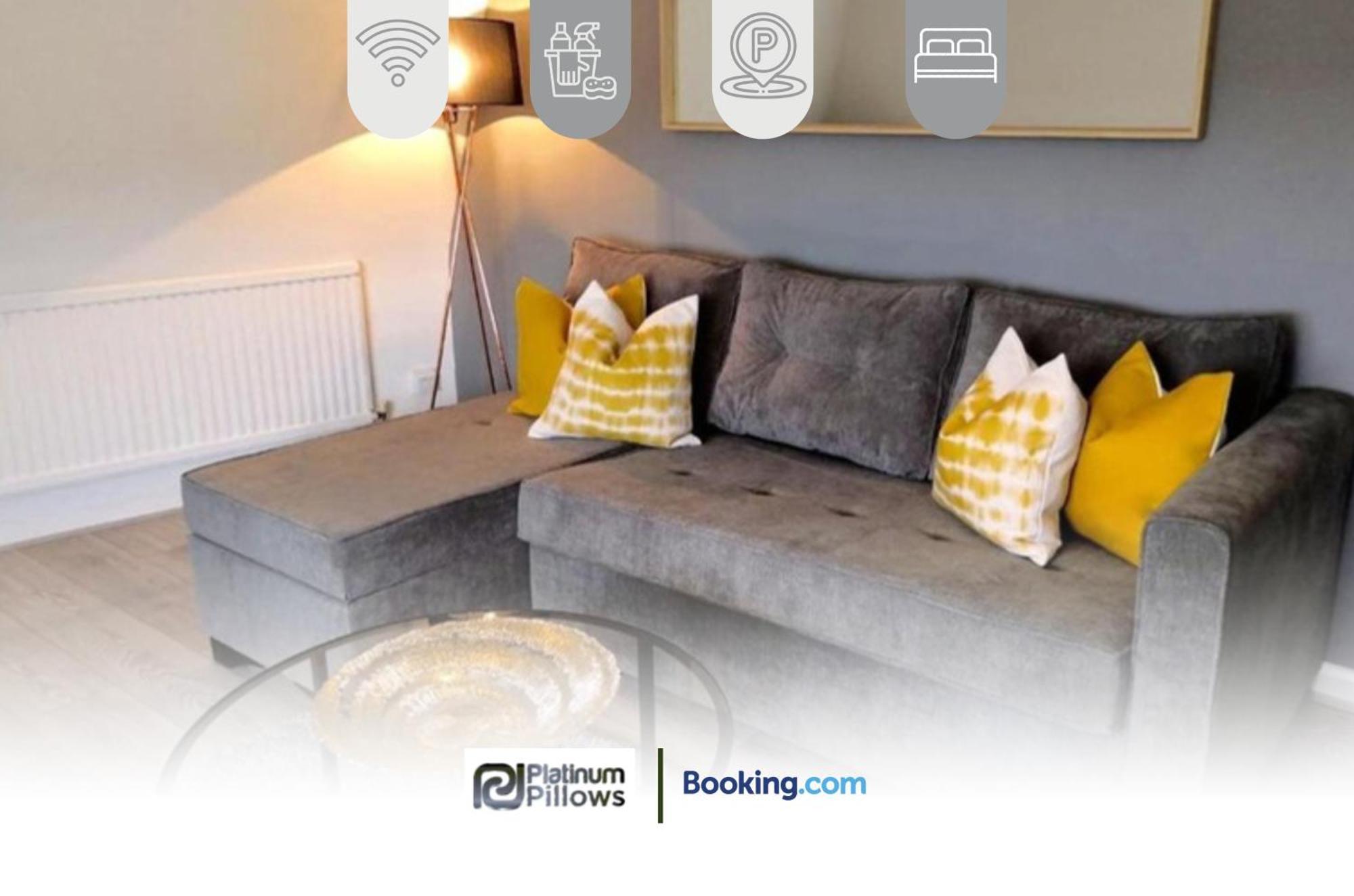 Modern Oxford 1Br Apt, Contractor & Family Accommodation, Near Oxford Hospitals And Science Park Екстериор снимка