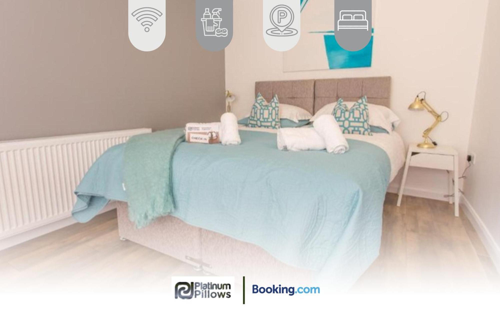 Modern Oxford 1Br Apt, Contractor & Family Accommodation, Near Oxford Hospitals And Science Park Екстериор снимка