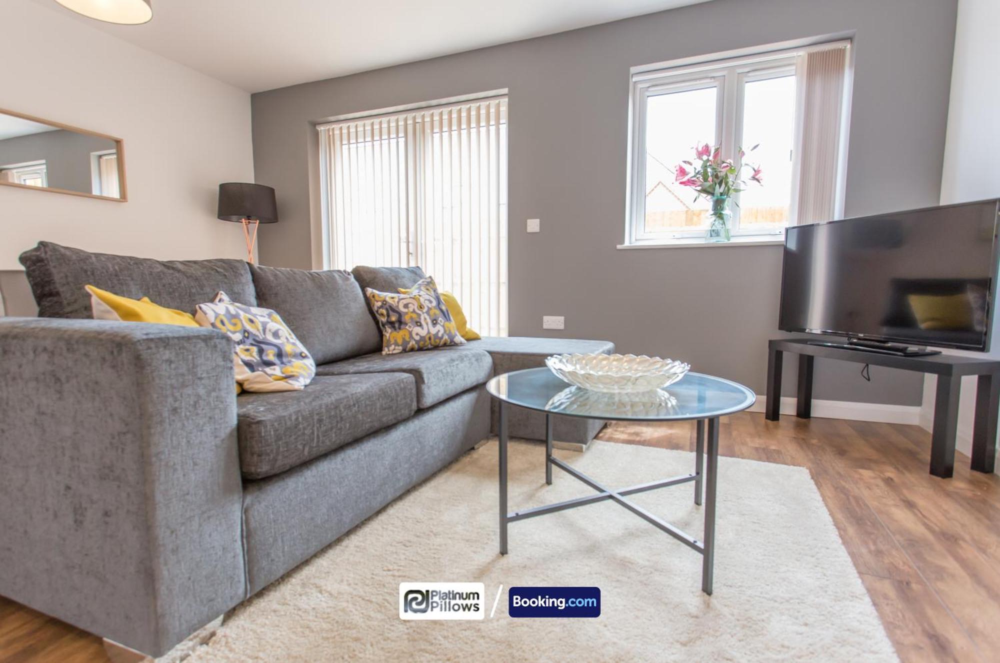 Modern Oxford 1Br Apt, Contractor & Family Accommodation, Near Oxford Hospitals And Science Park Екстериор снимка