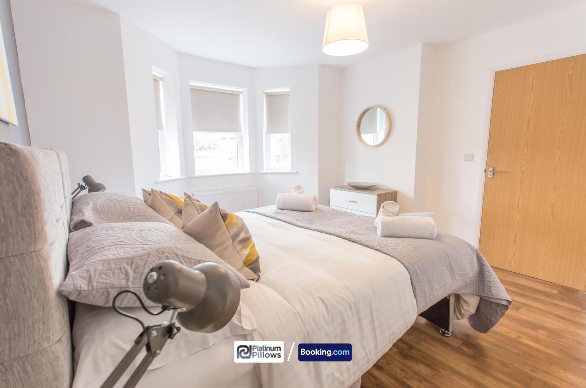 Modern Oxford 1Br Apt, Contractor & Family Accommodation, Near Oxford Hospitals And Science Park Екстериор снимка