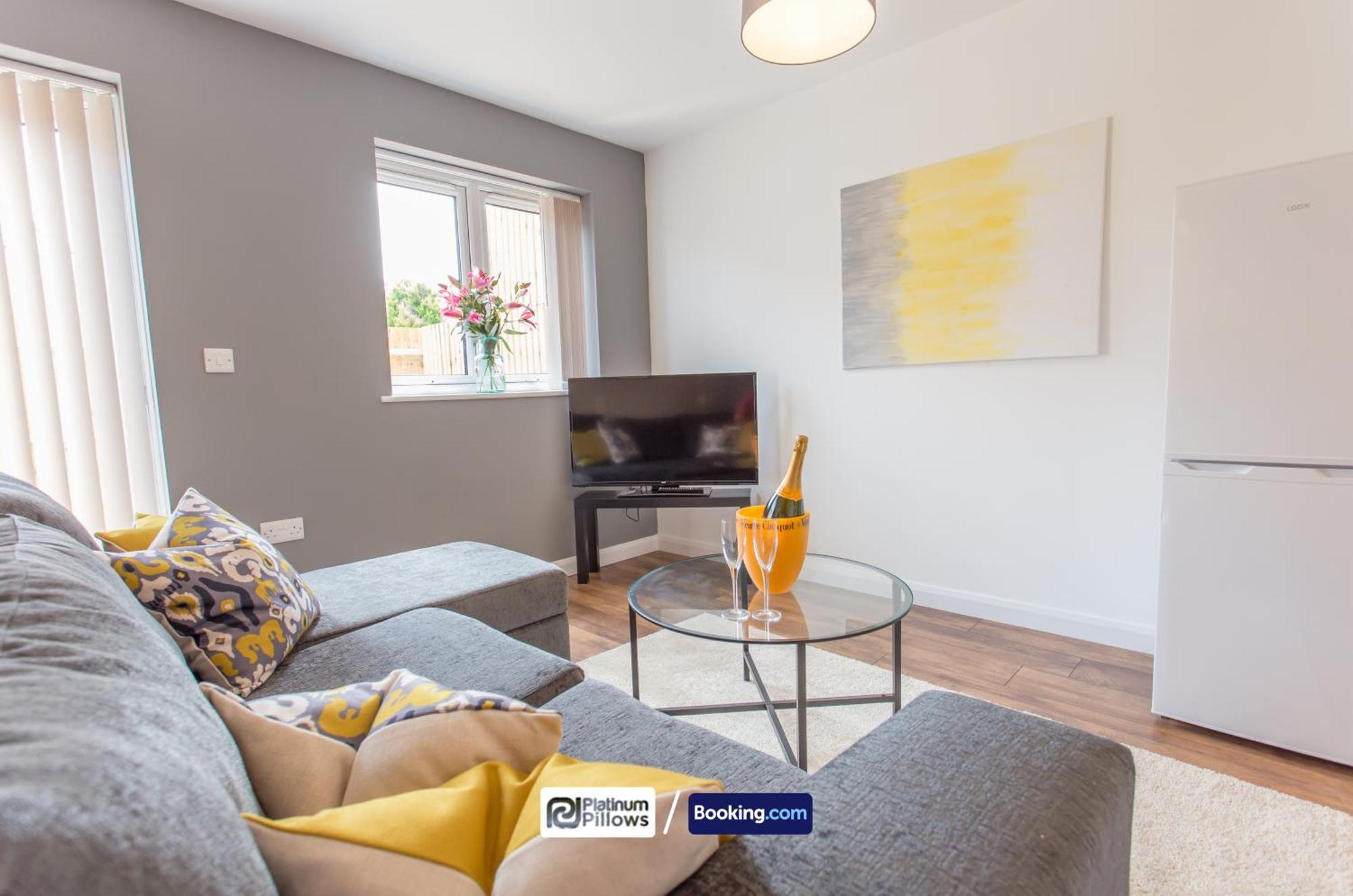 Modern Oxford 1Br Apt, Contractor & Family Accommodation, Near Oxford Hospitals And Science Park Екстериор снимка