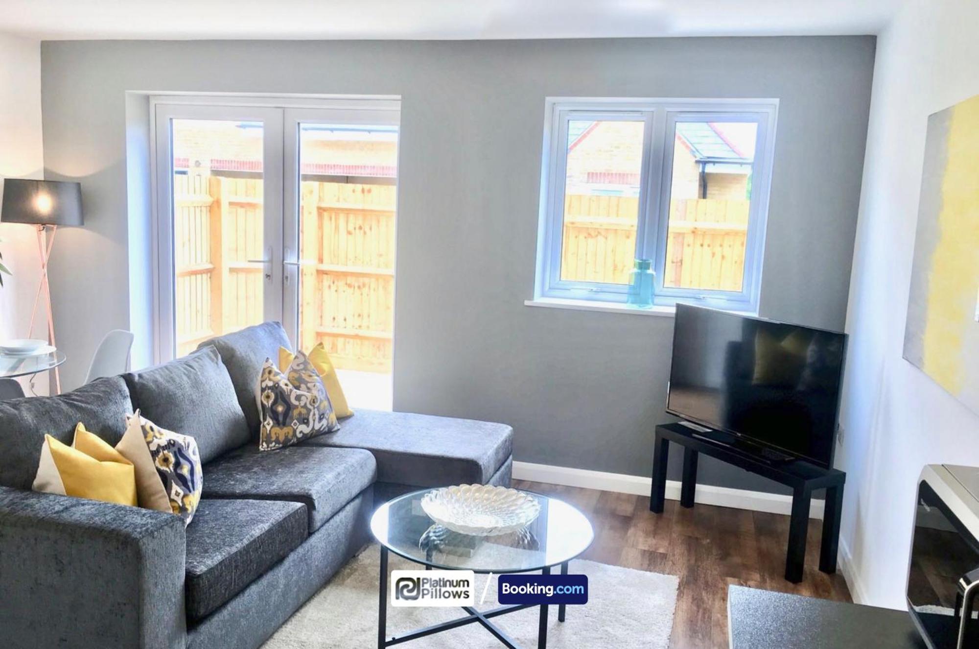 Modern Oxford 1Br Apt, Contractor & Family Accommodation, Near Oxford Hospitals And Science Park Екстериор снимка