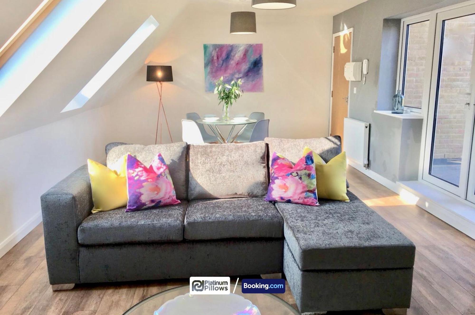 Modern Oxford 1Br Apt, Contractor & Family Accommodation, Near Oxford Hospitals And Science Park Екстериор снимка